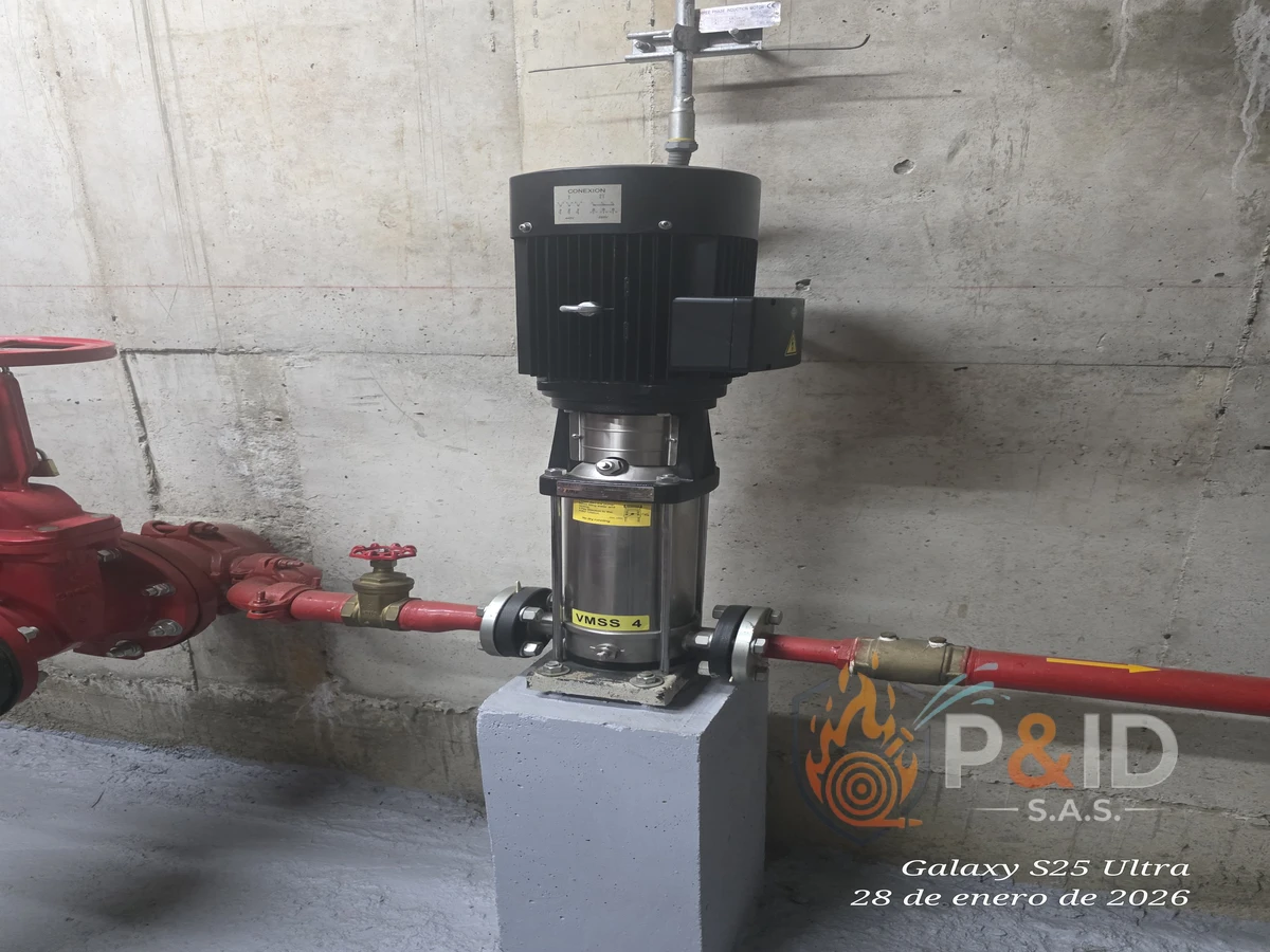 Diseño de cuarto de bombas contra incendios NSR-10